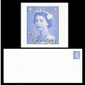 Canada #EN72a Envelope MINT "Bullet Hole" Varie...