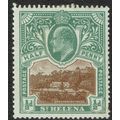 St Helena 1903 ½d Brown and Grey Green SG55 MM