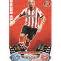 Match Attax 2011/2012 257 Wes Brown Sunderland