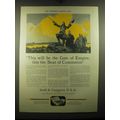 1923 Swift & Company Ad - This will be the gate...