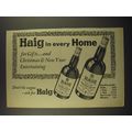 1964 Haig Scotch Ad - Haig in every Home for Gi...