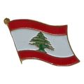 Lebanon Flag Hat Tac or Lapel Pin