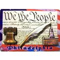 Philadelphia We the People Artwood Fridge Magnet