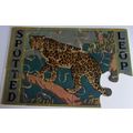 VINTAGE ' LEOPARD ' CHILDREN'S PUZZLE (1930s)