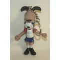 1994 Dakin World Cup USA Soccer Dog Key Chain