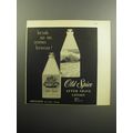 1957 Old Spice After Shave Lotion Advertisement - Brisk as an ocean breeze