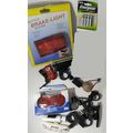 bike cycle lights cateye front rear led aaa bat...
