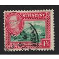 St. Vincent Kingstown and Fort Charlotte 1½d 19...