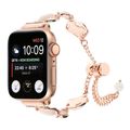 Shell Metal Chain Bracelet Watch Band, For Appl...