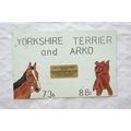 1985 QSL Card Yorkshire Terrier & Arko, Sea Dra...