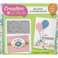 Creative Dies. Balloon & Flower Die Set. Die Cu...