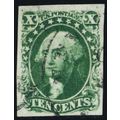 15, Used XF 10¢ Nice Large Margins All around *...