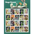 Bugs Bunny 80th Birthday Sheet of 20 Current Ra...