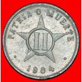 Ⰶ USSR (1983-2010): CUBA ★ 2 CENTAVOS 1984 STAR...