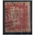 1858 SG43 1d Red Plate 99 Good/Fine Used Check ...