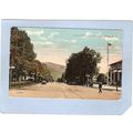 New York Olean Union Street Street Scene w/Trol...