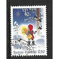 FINLAND 1978 CHRISTMAS 50p GIRL FEEDING GREAT T...