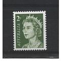 Australia.SG383 2c Queen Elizabeth II (Olive-Gr...