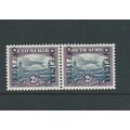 south africa stamps sgo45 sg 045 pair hm officials