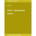Mechanics: Analysis: Finite-Dimensional Spaces