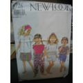 New Look 6726 Girl's Tops, Pants & Shorts Patte...