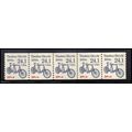 2266 24.1c Tandem Bicycle Very Fine MNH Dry Gum...