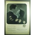 1949 International Nickel Company Palladium Jewelry Ad - Tonight, my dearest