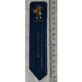 Vintage: blue leather bookmark - Callander - pi...