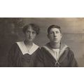 Jim The Sailor Antique Real Photo Postcard