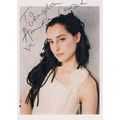 Amira Casar Cult French Film Actress Hand Signe...