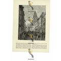 Fleet Street, London, Victorian Book Illustrati...