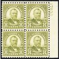 589, Mint VF NH 8¢ Plate Block SCV $450 - Stuar...