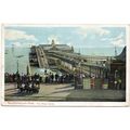 PRINTED POSTCARD OF THE WATER CHUTE SOUTHEND-on...