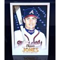 CHIPPER JONES 2018 TOPPS GALLERY BASEBALL CARD #94