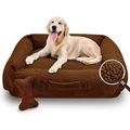 Sytopia Indestructible Chew Proof Dog Bed 42 In...