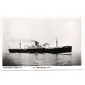 REAL PHOTO SHIPPING POSTCARD OF MANCHESTER LINE...