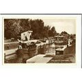 Surrey CHERTSEY Lock Postcard (4)