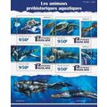 TOGO 2015 SHEET MNH PREHISTORIC WATER ANIMALS A...