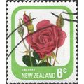 NEW ZEALAND, FLOWER, Cresset rose, green 1975, ...