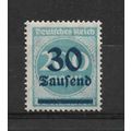Germany.SG282 30T on 200m Blue.Mounted Mint.Nov21