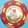 Ameristar. $5 Casino Chips. Council Bluffs, IA....