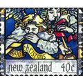 NEW ZEALAND, CHRISTMAS, Angel trumpets, blue 1996, 40c, #5