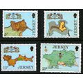 1980_Jersey_Fortresses_Unmounted Mint nb1