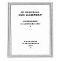 In Memoriam Jan Campert by Jan Campert