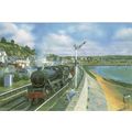 Railway Art Postcard LMS Stanier Black 5 45110 ...