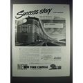 1948 New York Central Pacemaker Train Ad - Success