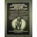 1976 General Electric Rechargeable Battery System Ad