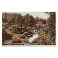 PRINTED POSTCARD OF JAPANASE GARDEN VALLEY GARD...
