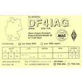 German Amateur Radio QSL Card DF4IAG Horb Germa...