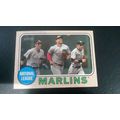 2017 Topps Heritage Card # 347 Miami Marlins Te...